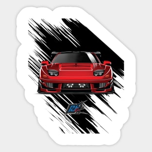 mitsubishi gto racecar red Sticker